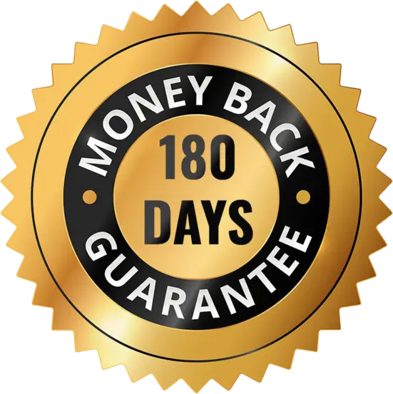 Erexafil 60-day money-back guarantee badge